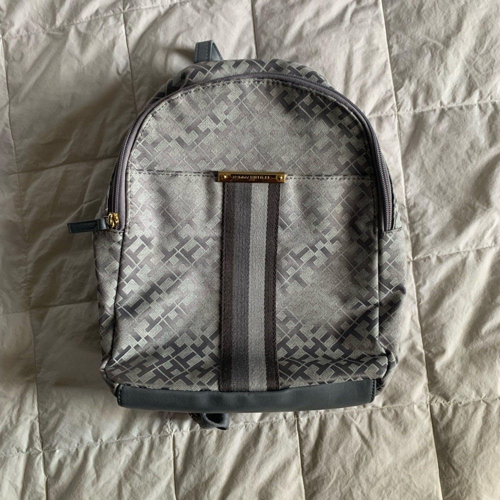 Gray Mini-Backpack
